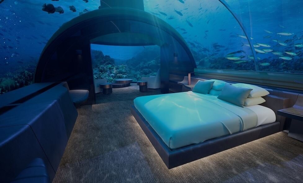 Podwodny hotel Podwodny hotel na Malediwach