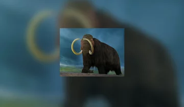 Grafika przedstawiająca mamuta 