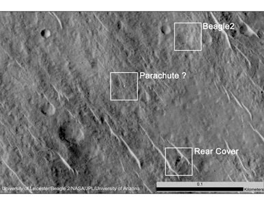 Miniatura: Zagubiony lądownik odnaleziony! Beagle 2...