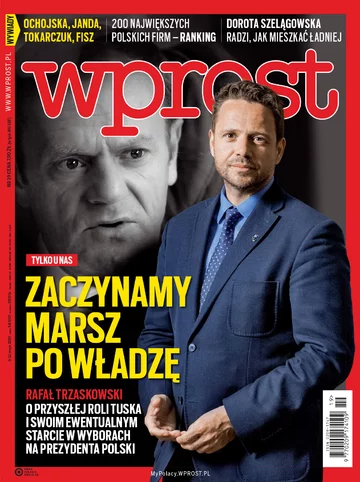 Okładka tygodnika Wprost nr 19/2019 (1884)