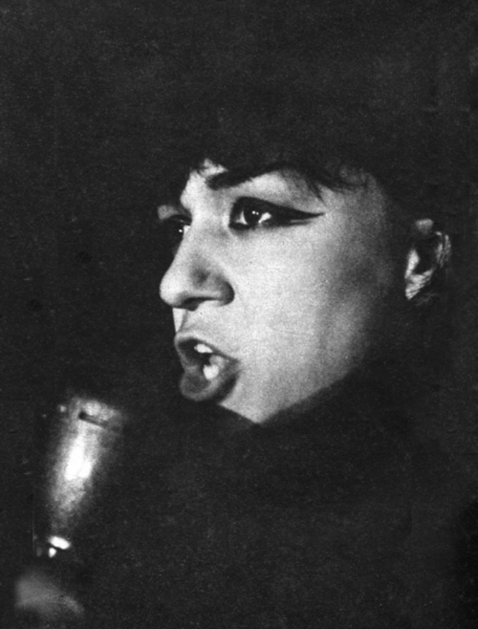 Ewa Demarczyk w 1966 roku