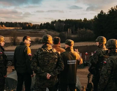 Miniatura: Sytuacja na granicy polsko-białoruskiej....