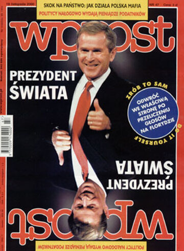 Okładka tygodnika Wprost nr 47/2000 (938)