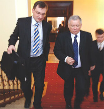 Zbigniew Ziobro i Jarosław Kaczyński