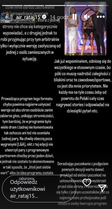 Bartek z&nbsp;&bdquo;Love Island&rdquo; zabrał głos