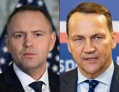 Miniatura: Spór po wizycie Nawrockiego. Sikorski nie...