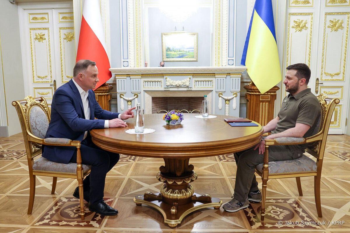 Andrzej Duda z wizytą na Ukrainie 