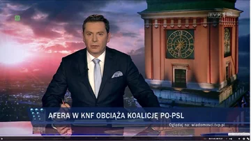 Paski informacyjne w TVP Info 