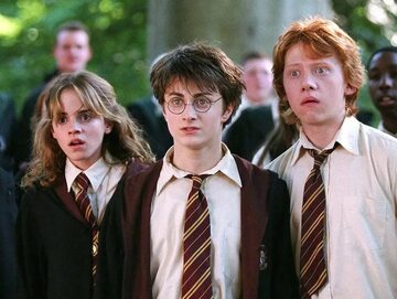 Kadr z filmu „Harry Potter”