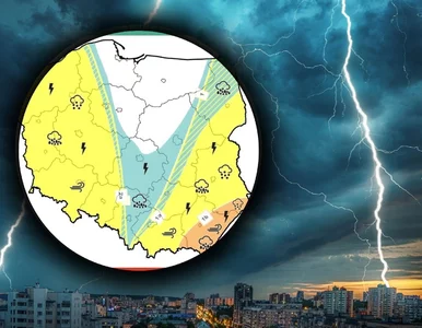 Miniatura: Gwałtowne burze i silny wiatr. 15...