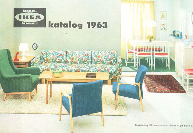 Okładka katalogu IKEA z 1963 roku 