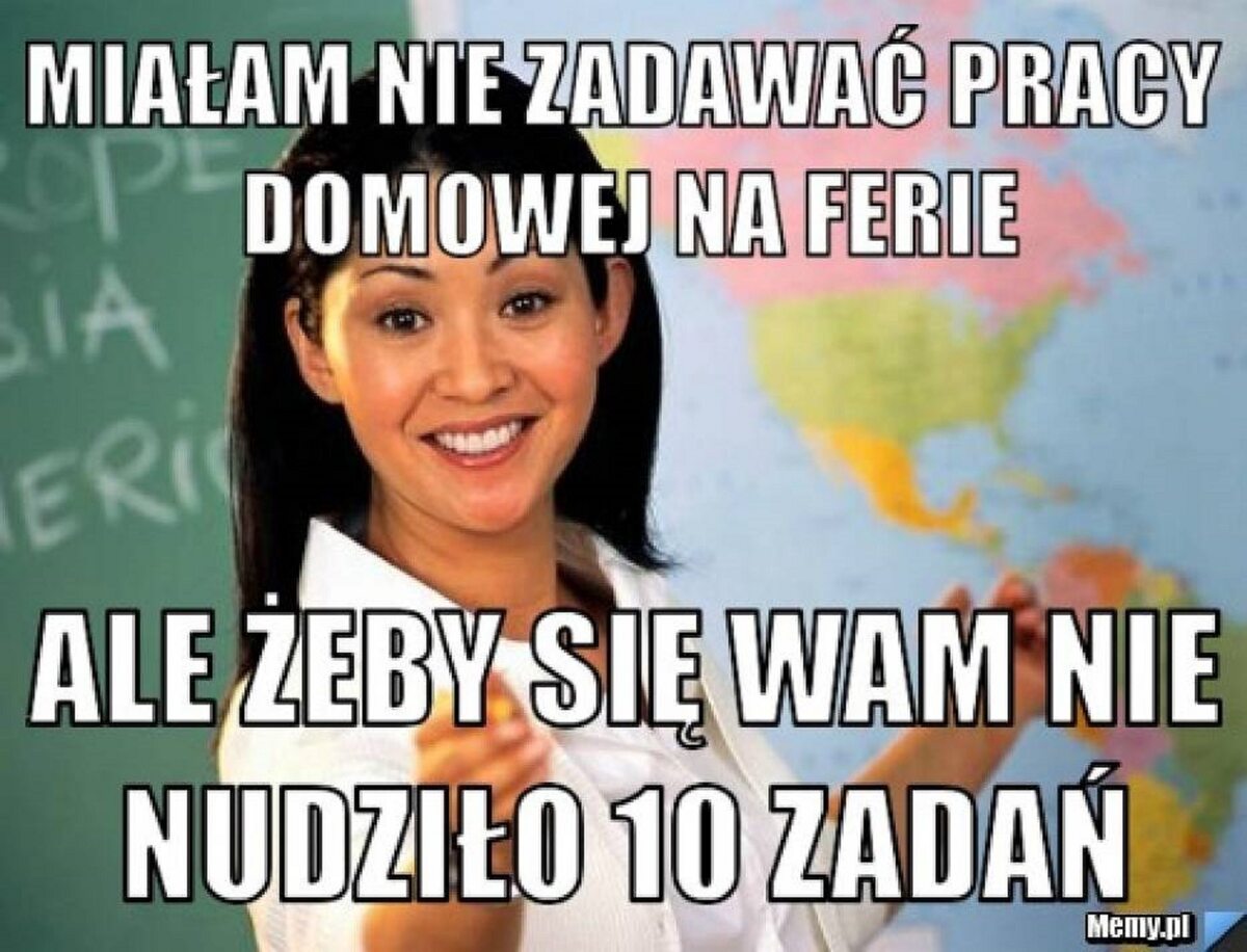 Mem z okazji ferii zimowych 