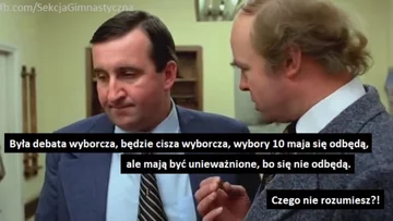 Memy z niedoszłych wyborów 10 maja 
