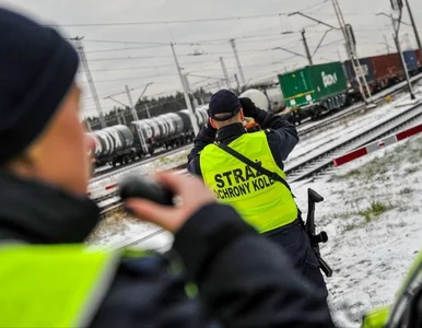 Miniatura: Dywersja na kolei? Obcokrajowiec mógł...