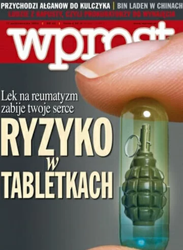 Okładka tygodnika Wprost nr 42/2004 (1142)