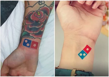 Uczestnicy konkursu zorganizowanego przez Domino's Pizza 