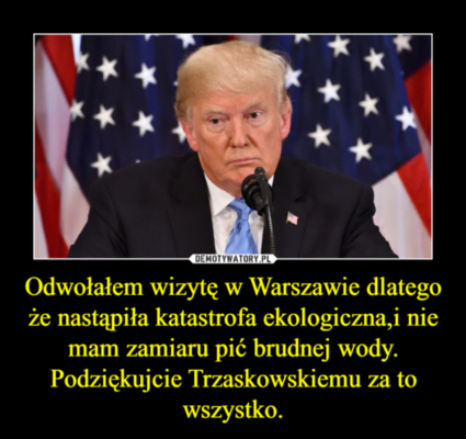 Miniatura: Donald Trump pod koniec sierpnia nie...