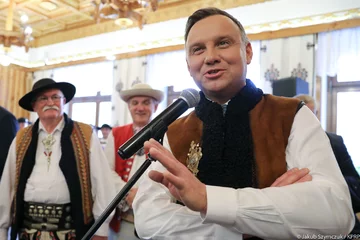 Andrzej Duda na spotkaniu z góralami 