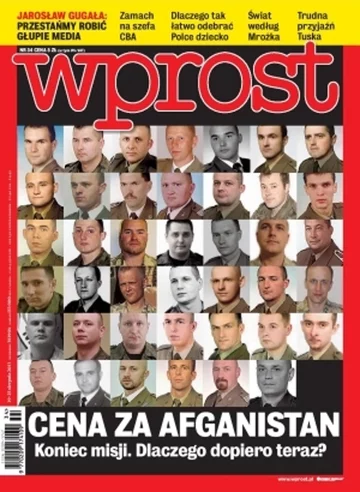 Okładka tygodnika Wprost nr 34/2013 (1591)