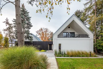 Dom jednorodzinny w Michałowicach, projekt Tissu Architecture 