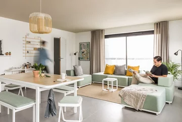 Co-living w Paryżu, projekt Cutwork v2com, 4690-0, Cutwork, co-living