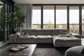 Nowoczesny apartament w Bydgoszczy, projekt CXA 