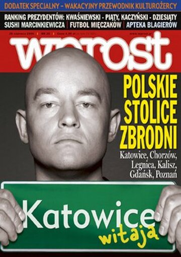 Okładka tygodnika Wprost nr 25/2006 (1228)