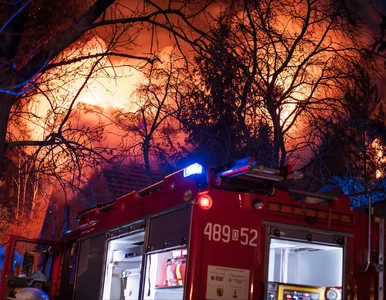 Miniatura: Wielki pożar w Bukowinie Tatrzańskiej....