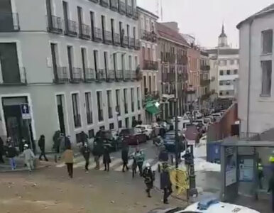Miniatura: Silna eksplozja w centrum Madrytu. Co...