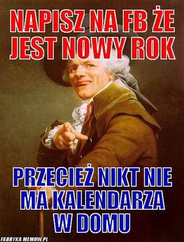 Mem z okazji Nowego Roku 