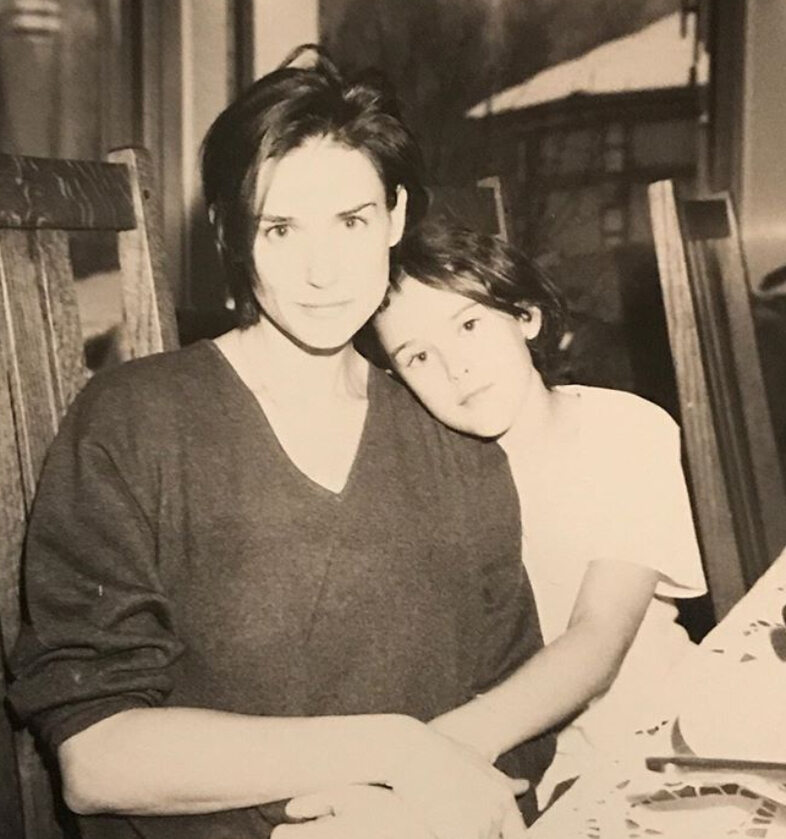 Demi Moore i jej córka Rumer Willis 
