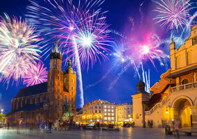 Miniatura: Spór o fajerwerki w Krakowie. Miało być...