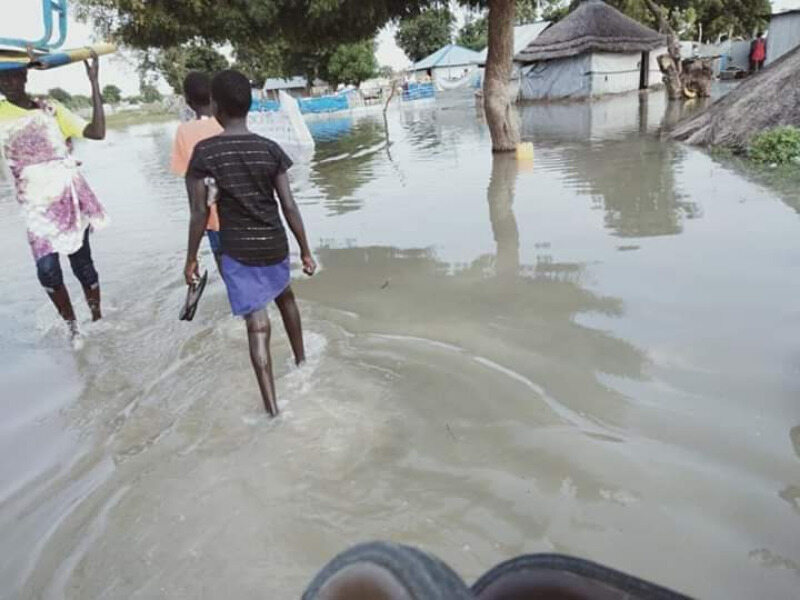 Powodzie w Sudanie Południowym 
