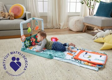 Edukacyjna mata 3w1 z&nbsp;dźwiękami Domek Odkrywcy od&nbsp;Fisher-Price&reg;