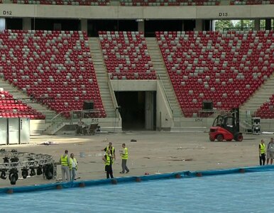 Miniatura: Stadion Narodowy zamienia się znowu w...