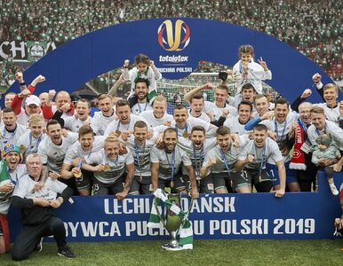 Miniatura: Puchar Polski dla Lechii Gdańsk. PZPN...