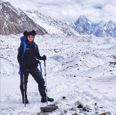 Miniatura: Magdalena Gorzkowska – himalaistka i...