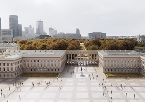 Rozstrzygnięto konkurs na odbudowę Pałacu Saskiego. Mamy wizualizacje...