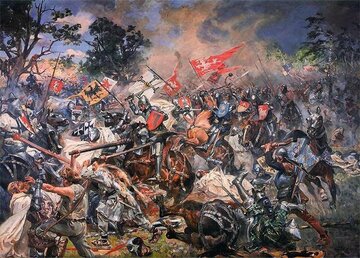 Grunwald (aut. Wojciech Kossak, 1931 rok)