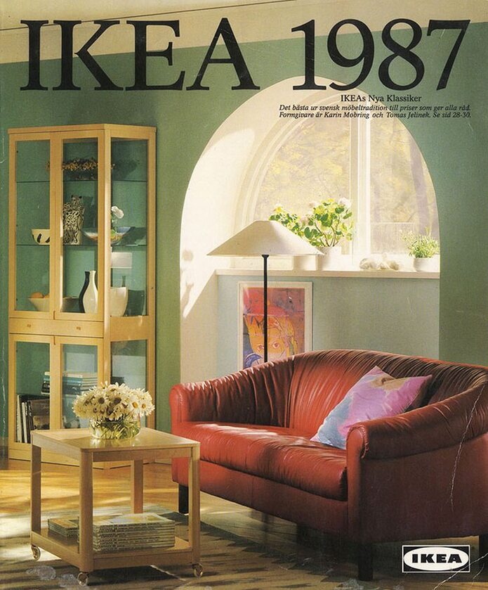 Okładka katalogu IKEA z 1987 roku 