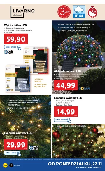 Gazetka Lidla na Black Friday i Black Week 2021 