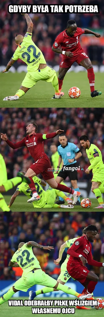 Memy po meczu Liverpool - Barcelona 