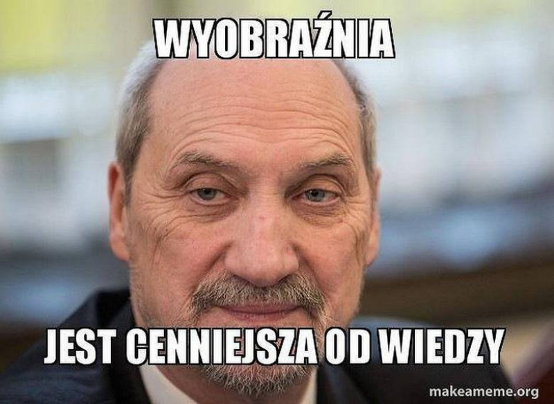 Memy z Antonim Macierewiczem 