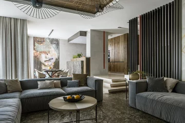 380-metrowy dom na warszawskim Ursynowie projektu Inter-Arch Architects, nagrodzony tytułem Best Residential Interior Private Residence Poland w konkursie International Property Awards 2025–2026 