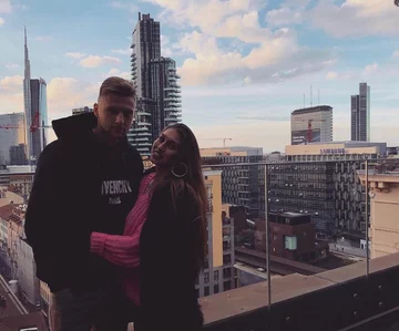 Milan Skriniar i Barbora Hroncekova 