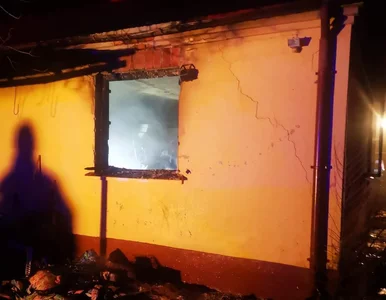 Miniatura: Pożar domu na Lubelszczyźnie. Nie żyje...