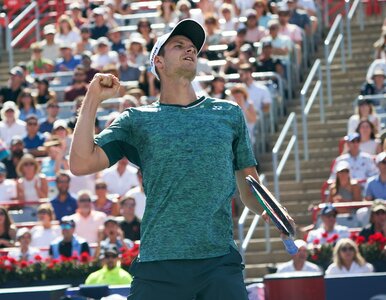 Miniatura: Hubert Hurkacz zagra w finale ATP Masters...