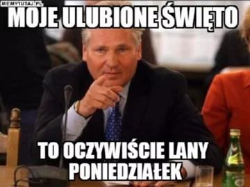 Memy na Lany Poniedziałek 