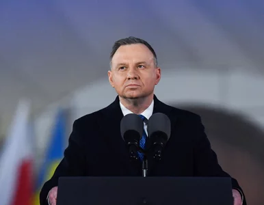 Miniatura: Wpadka Andrzeja Dudy podczas przemówienia...