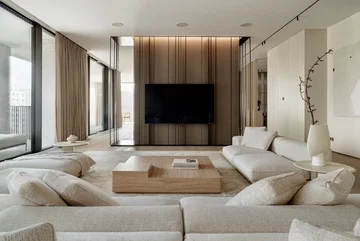 Apartament jak butikowy hotel, projekt Bajer Sokół Team 